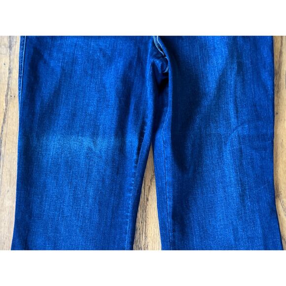 NWT SPANX Midnight Shade Denim Flare Jeans   Women's Size 1X - Picture 11 of 11